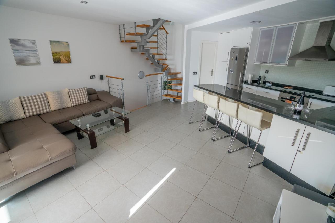 Modern Sea View Duplex With Parking Apartment El Medano  Exterior photo